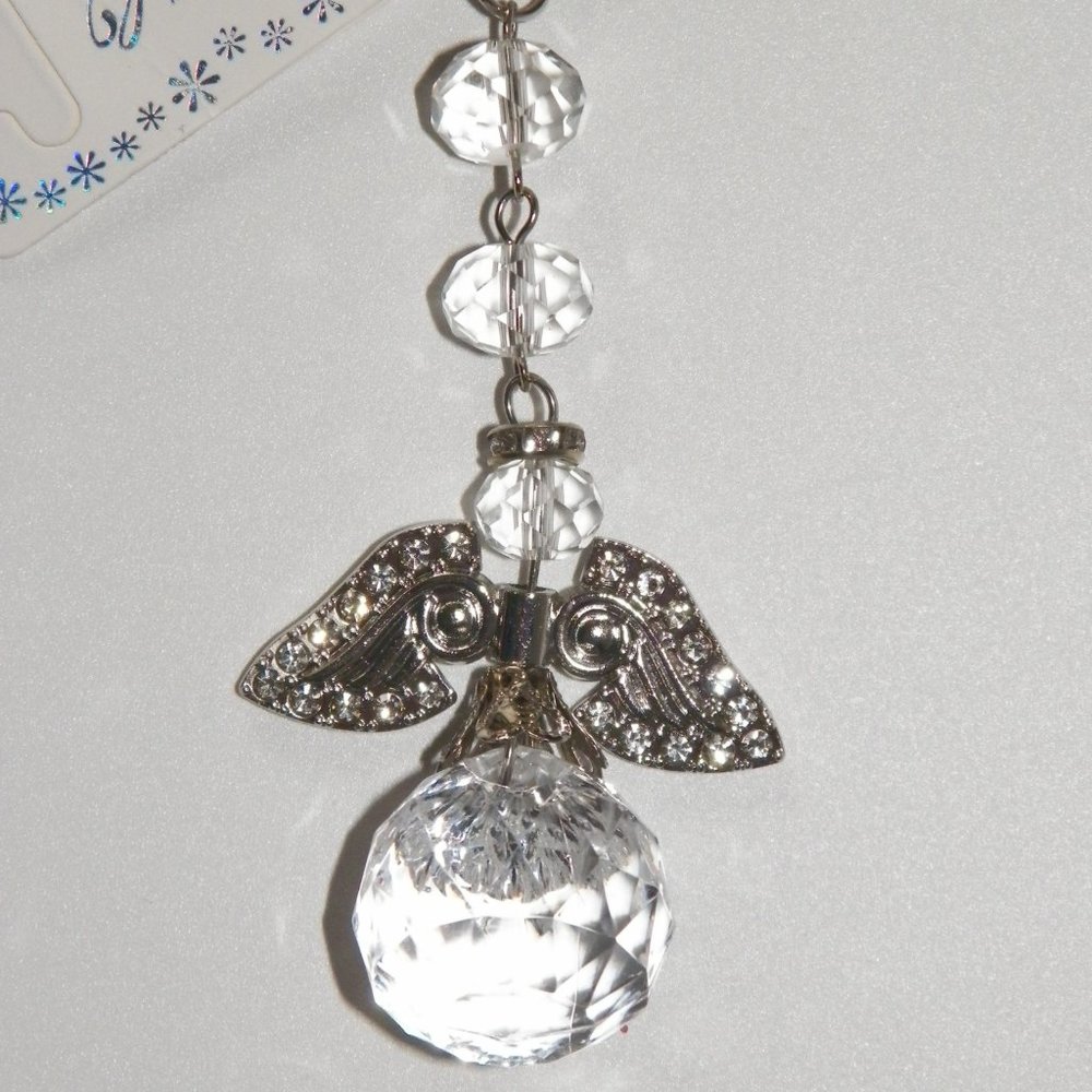 Princess Accessories Silver Angel Keychain - Picture 2 of 3